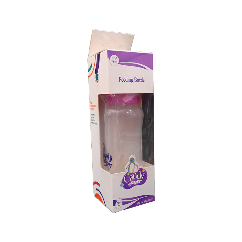 CANDY BABY FEEDING BOTTLE 3+ MONTH 280ML PINK