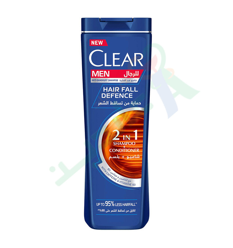 CLEAR SHAMPOO+Conditioner MEN HAIR FALL DEFENCE 180ML