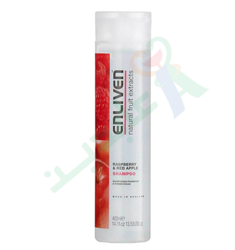 ENLIVEN SHAMPOO RASPBERRY&RED APPL 400M.L
