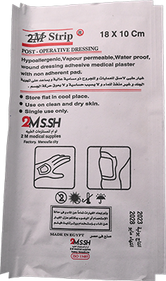 SURGICAL MED ADHESIVE 10X18 CM 1  PIECES