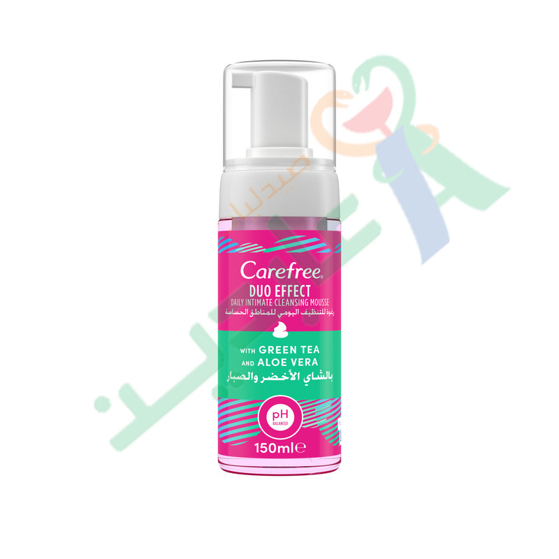 CARE FREE WITH GREEN TEA&ALOE VERA 150ML