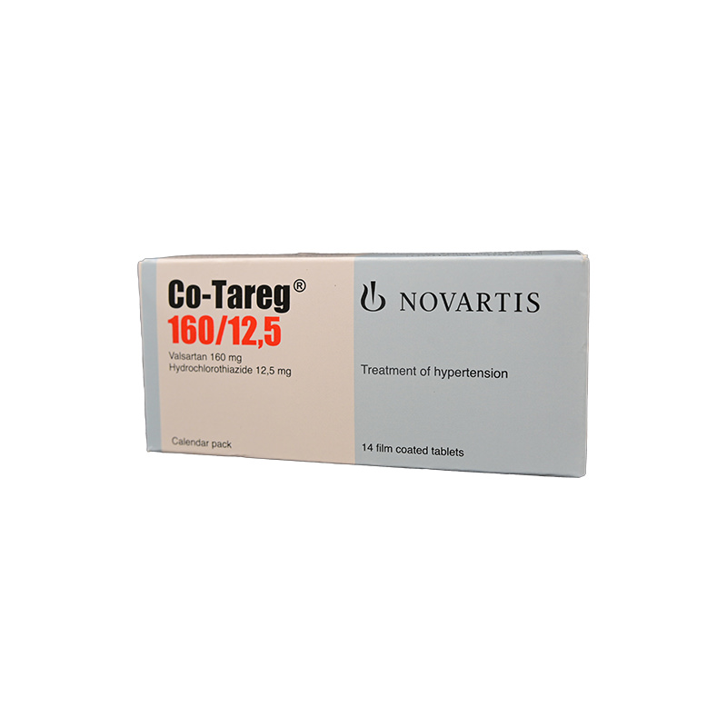 CO TAREG 160 / 12.5 MG 14 TABLET