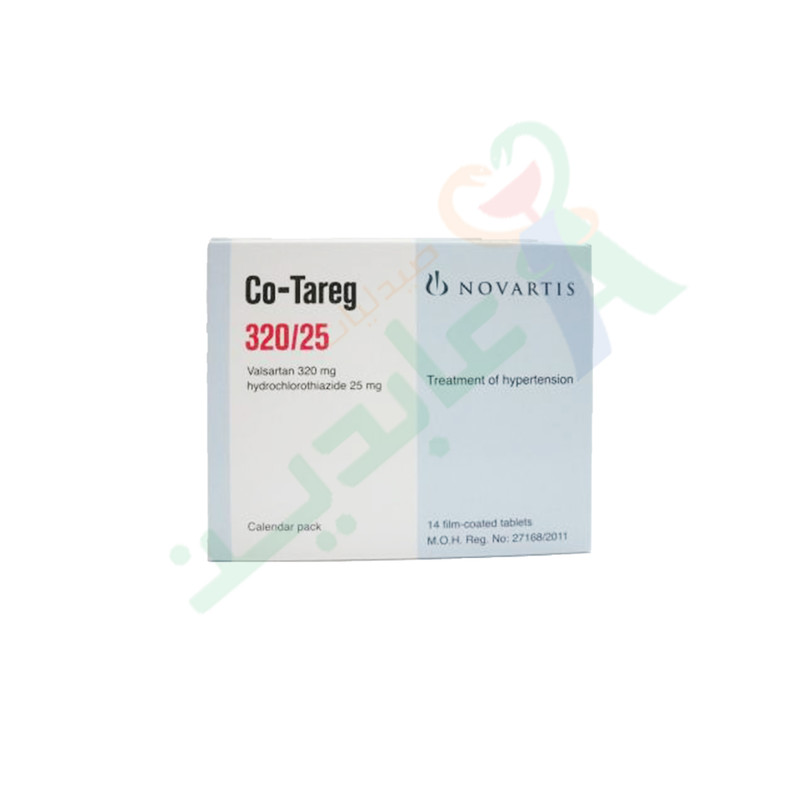 CO TAREG 320 / 25 MG 14 TABLET