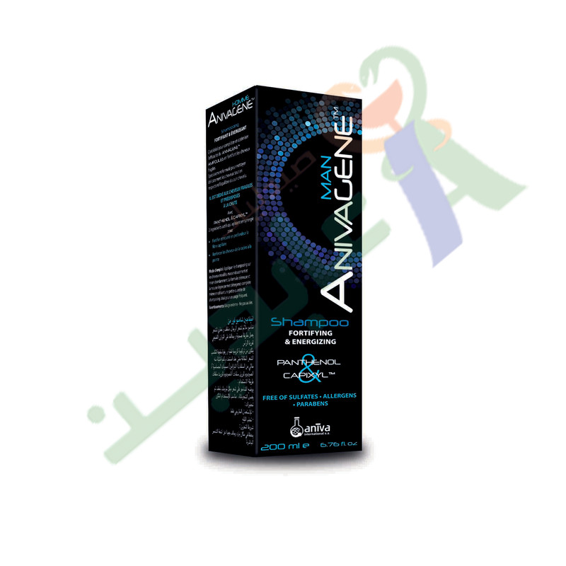 ANIVAGENE HAIR SHAMPOO. FOR MEN 200 ML