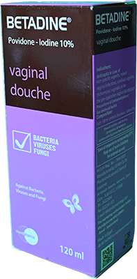 BETADINE  10% VAG  DOUCHE  120 ML