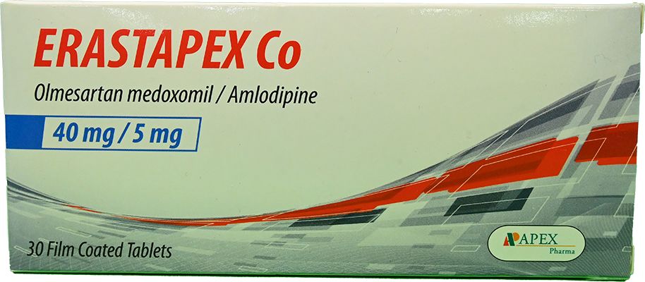 ERASTAPEX CO 40MG/5MG 30 TAB 30TABLET