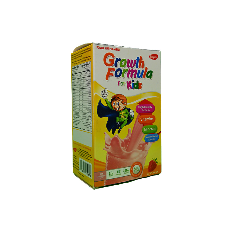 GROWTH FORMULA KIDS STRAWBERRY 400 MG
