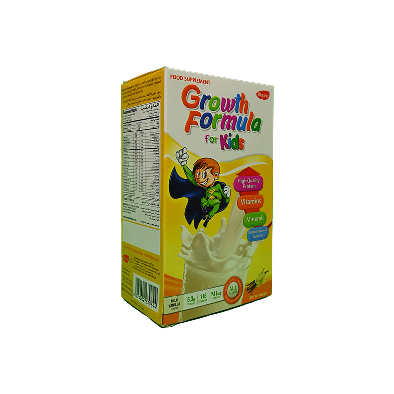 GROWTH FORMULA KIDS VANILLA 400 GM