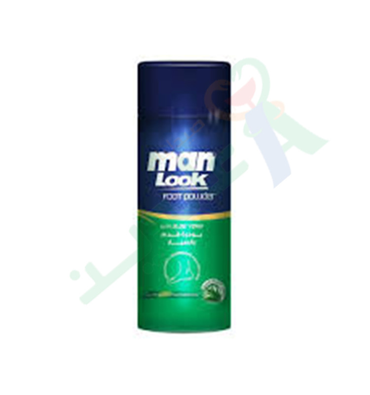 MAN LOOK FOOT POWDER WITH ALOE VERA 50 GM