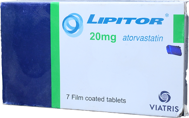 LIPITOR 20MG 7 TABLET
