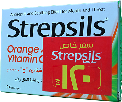 STREPSILS ORANGE WITH VITAMIN C 24 LOZ 25%