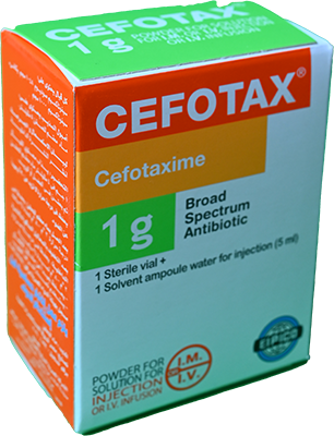 CEFOTAX 1 GM VIAL