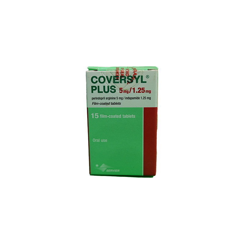 COVERSYL PLUS 5 / 1.25 MG 15 TABLET