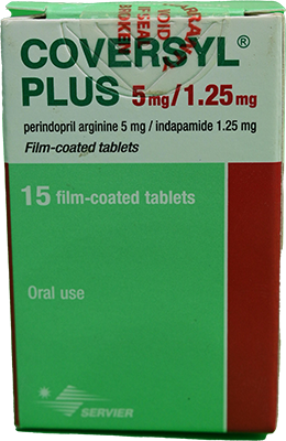 COVERSYL PLUS 5 / 1.25 MG 15 TABLET