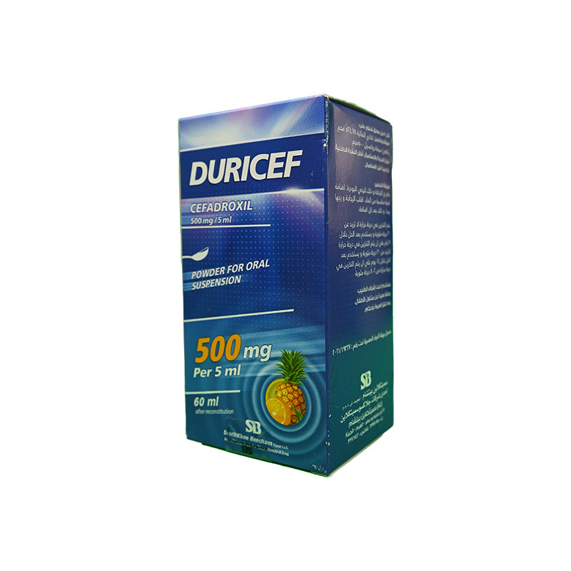 DURICEF 500 MG SUSPENSION 60 ML
