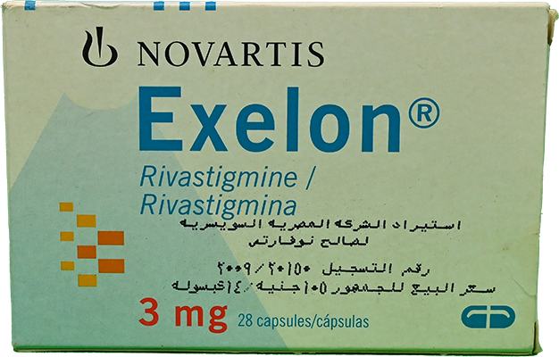 EXELON  3 MG  28 CAPSULES