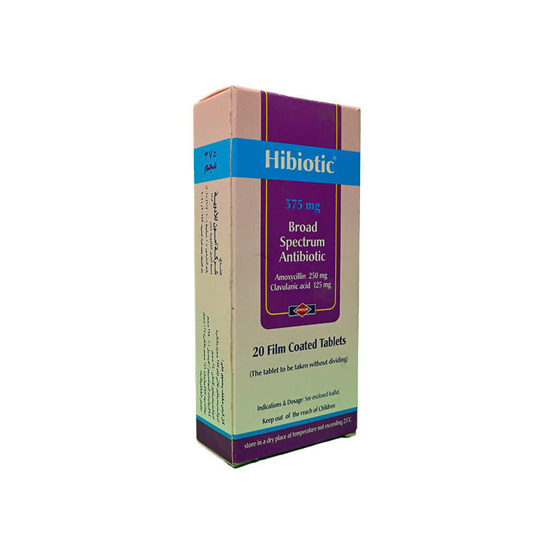HIBIOTIC 375 MG 20 TABLET