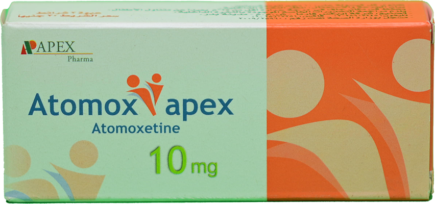 ATOMOX APEX 10 MG 30 CAPSULES
