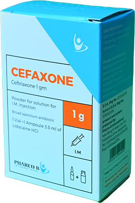 CEFAXONE 1 GM I.M VIAL