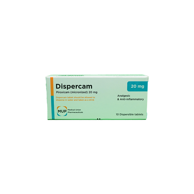 DISPERCAM 20 MG 10 TABLET