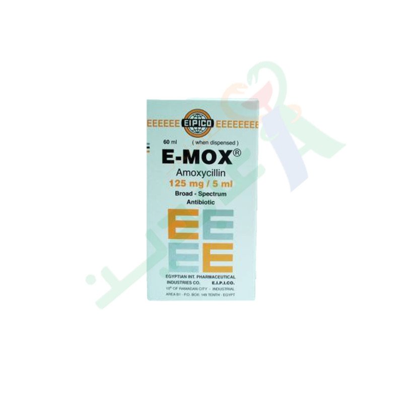 E-MOX 125 MG SYRUP 60 ML