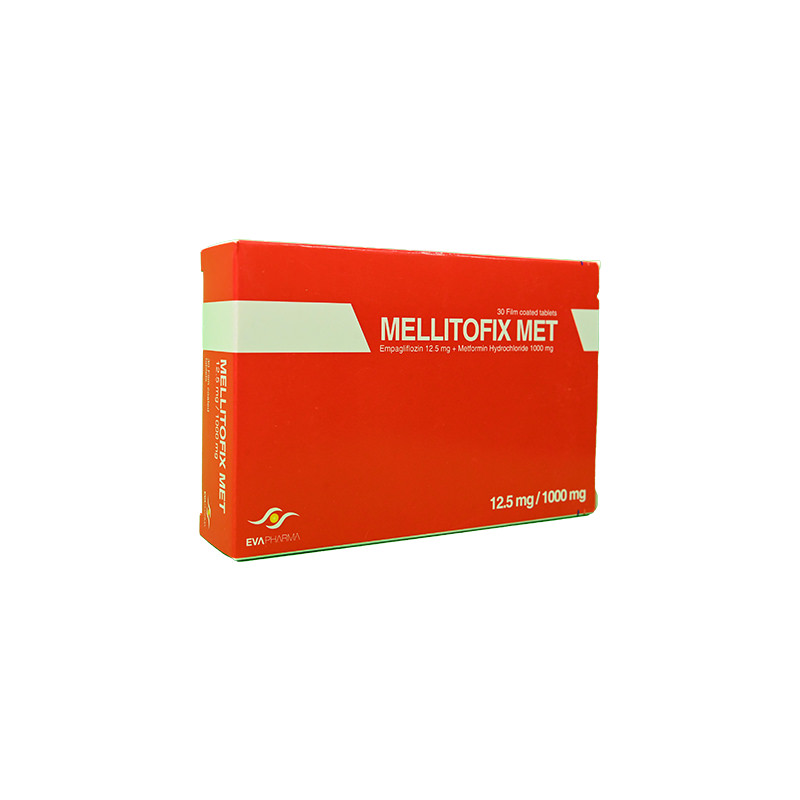 MELLITOFIX MET 1000/12.5 30 TABLET