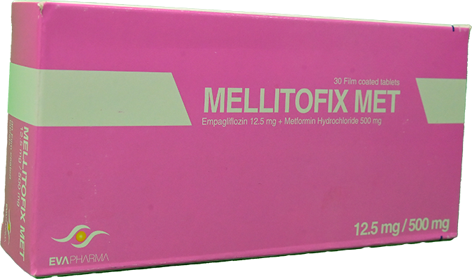MELLITOFIX MET 500/12.5 30 TABLET