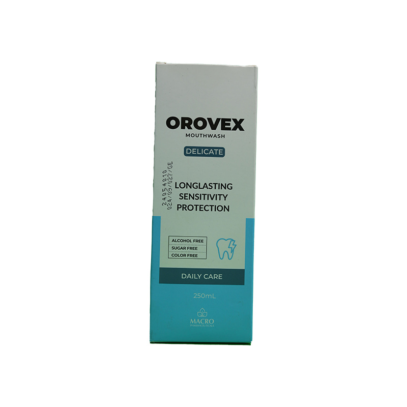 OROVEX DELICATE MOUTH WASH 250 ML