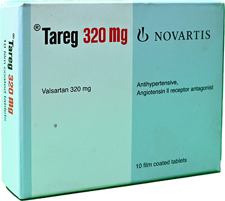 TAREG 320 MG 10 TABLET