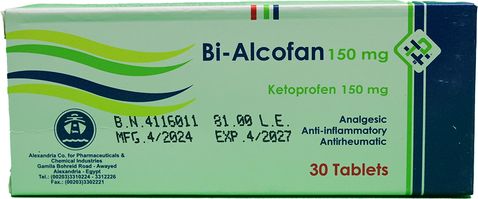 BI - ALCOFAN 150 MG 30 TABLET