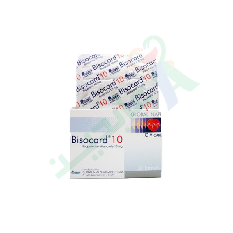 BISOCARD  10 MG  30 TABLET
