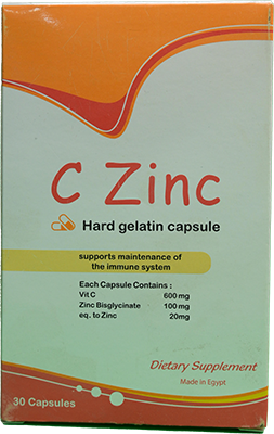 C ZINC 30 CAPSULES