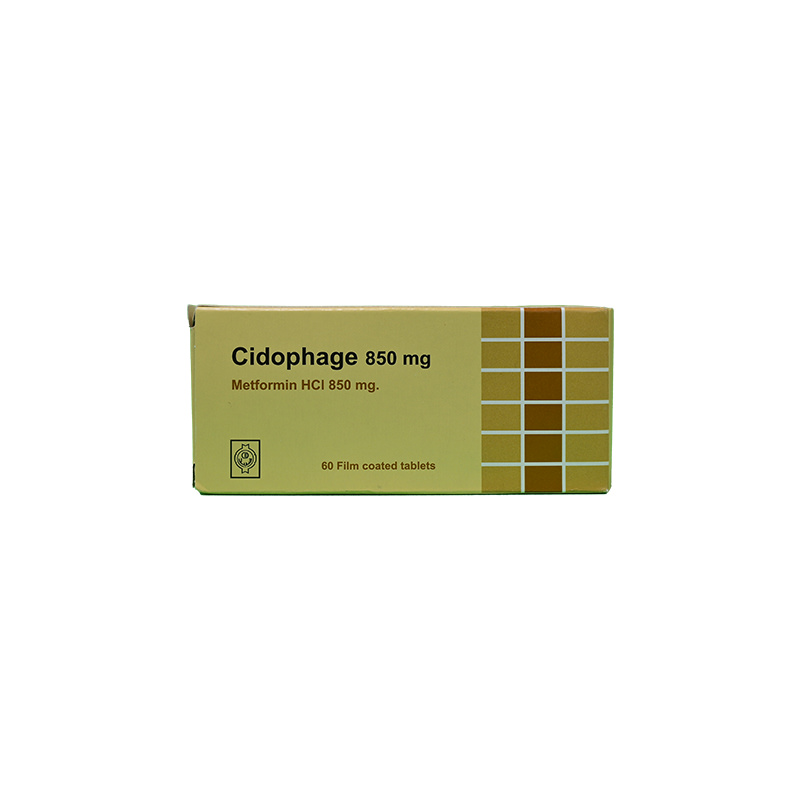 CIDOPHAGE RETARD 850MG 60 TABLET