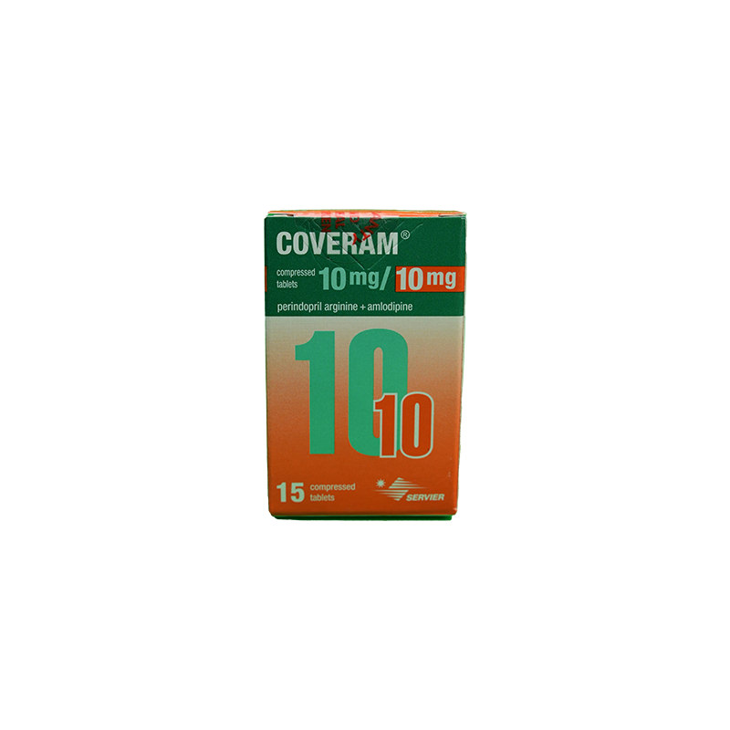 COVERAM 10/10 MG 15 TABLET