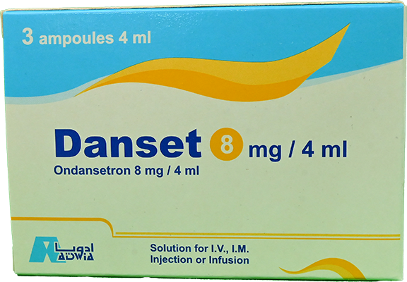DANSET 8 MG 3 AMPULES