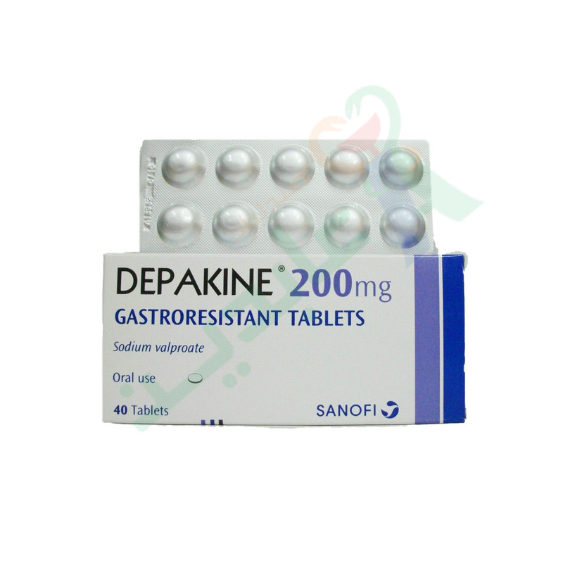 DEPAKINE 200 MG 40 TABLET