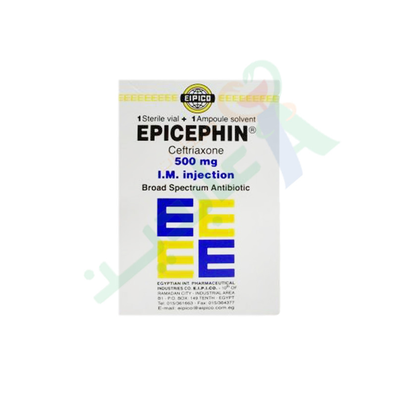 EPICEPHIN 500 MG I. M VIAL