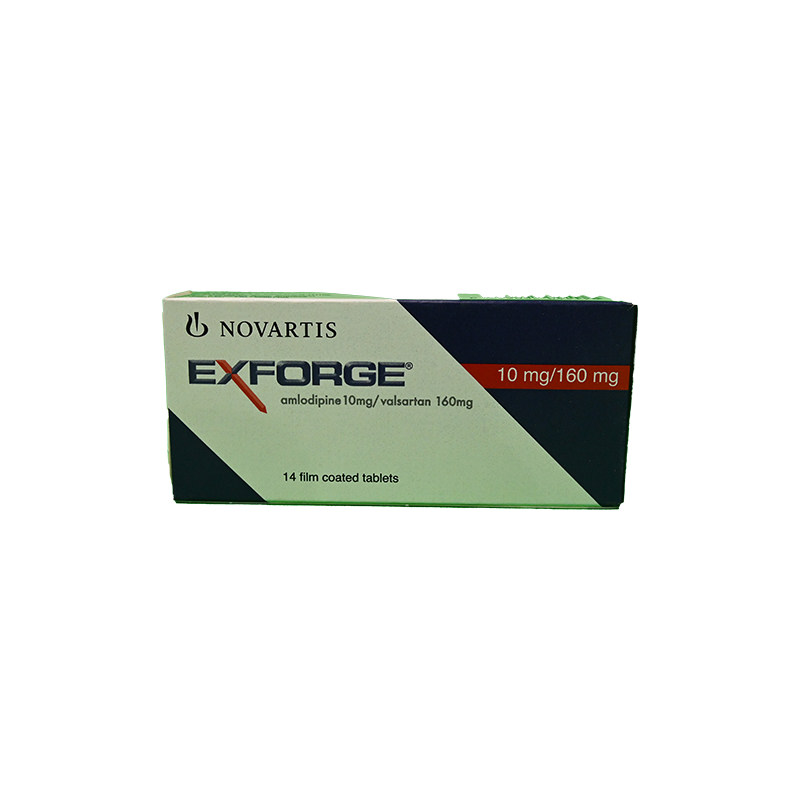 EXFORGE 10 MG / 160 MG 14 TABLET