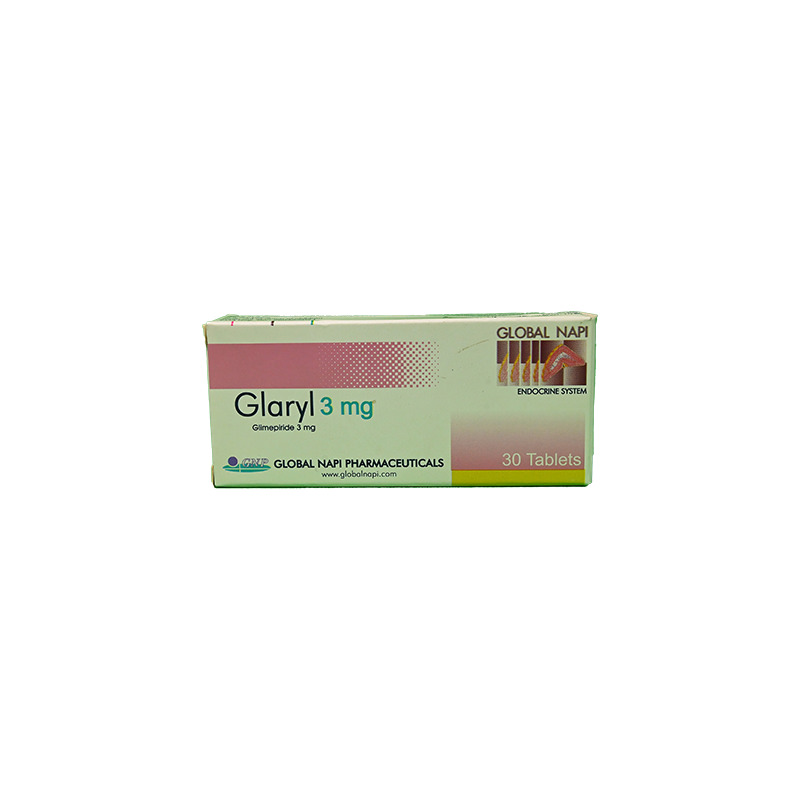 GLARYL 3 MG 30 TABLET