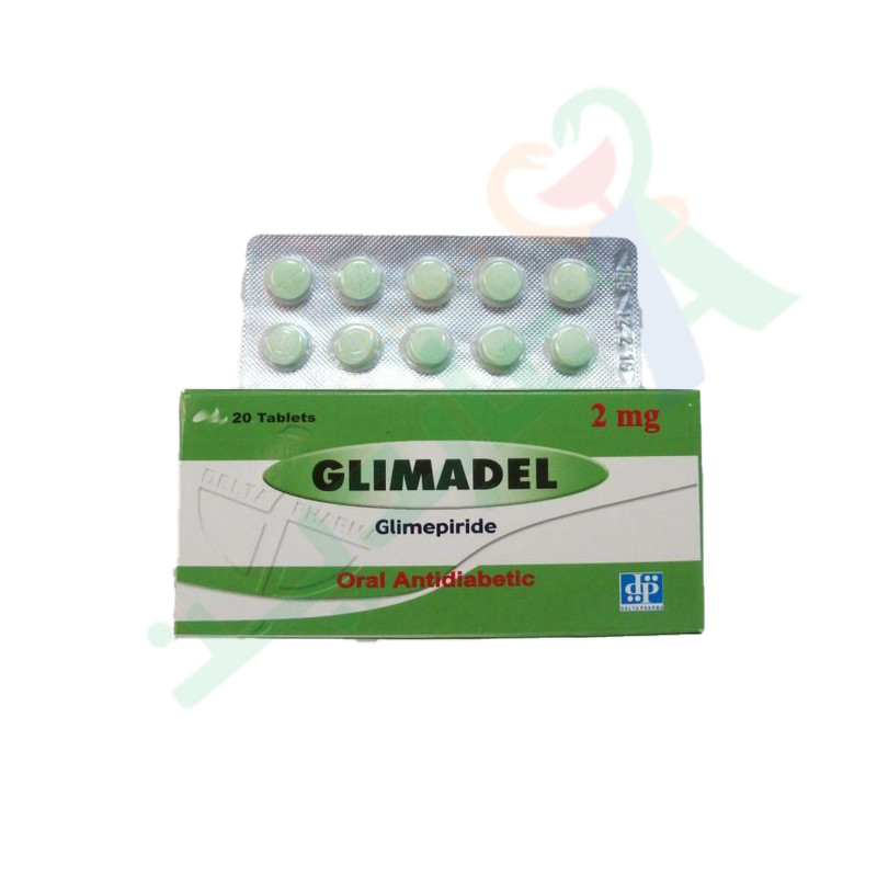 GLIMADEL 2MG 30 TABLET