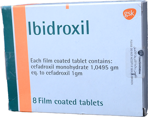 IBIDROXIL 1 GM 8 TABLET