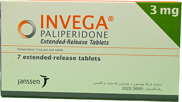INVEGA 3 MG 7 TABLET