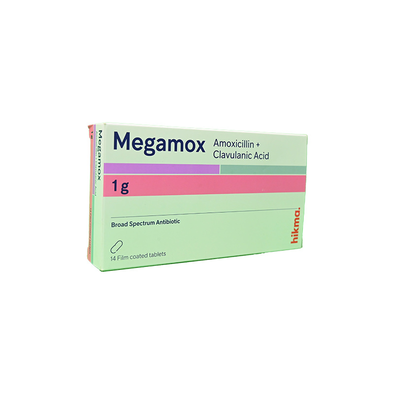 MEGAMOX 1 GM 14 TABLET