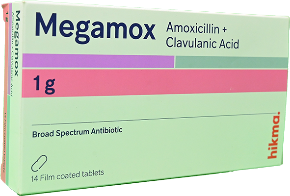 MEGAMOX 1 GM 14 TABLET
