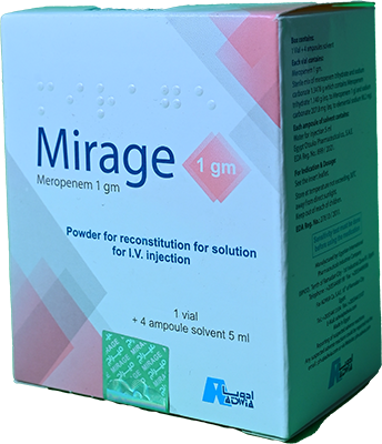 MIRAGE 1 GM AMPULES