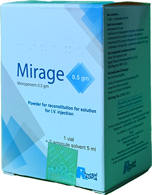 MIRAGE 500 mg AMPULES