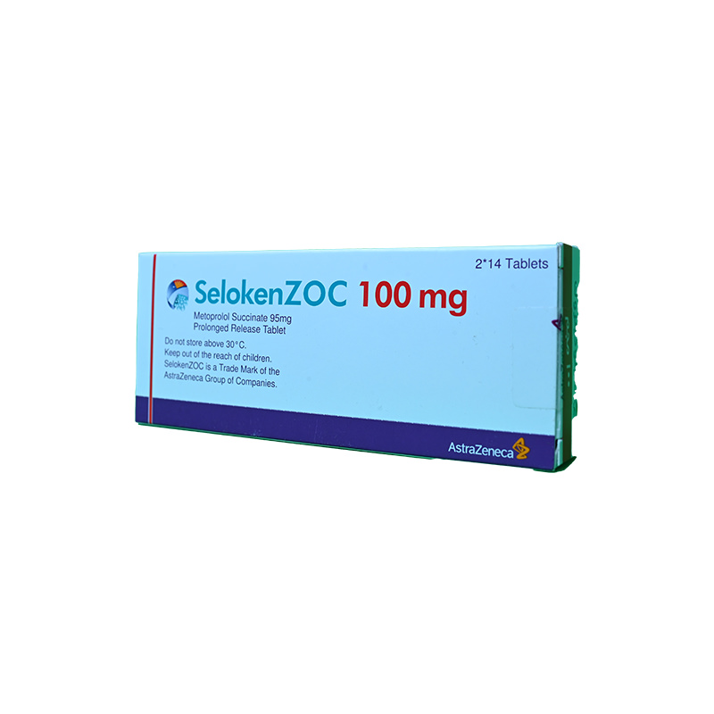SELOKEN ZOC 100 MG 28 TABLET