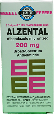 ALZENTAL  200 MG  6 TABLET