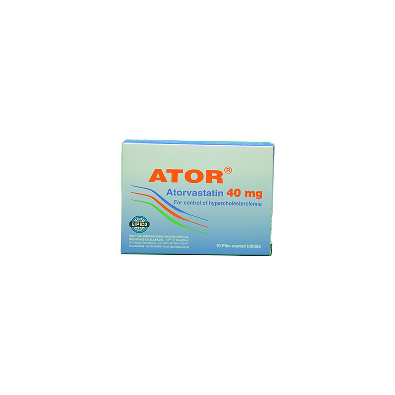 ATOR 40 MG 10 TABLET