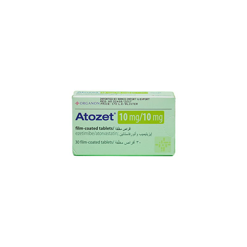 ATOZET 10 /10 MG 30 TABLET